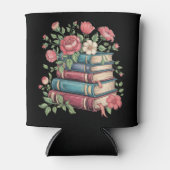 Leraar Boekenliefhebber Terug naar School Wildflow Blikjeskoeler (Voorkant)