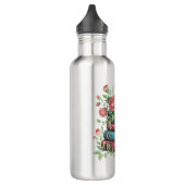 Leraar Boekenliefhebber Terug naar School Wildflow Waterfles (Links)