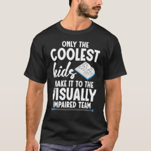Leraar Braille Speciaal Onderwijs Coolste Tvi Doce T-shirt