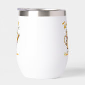 Leraar brandstof grappige koffie cup ontwerp (Rechts)