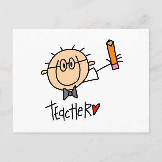 Leraar Briefkaart (Voorkant)