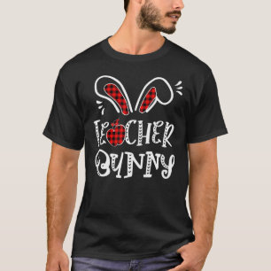 leraar Bunny Apple Bunny Ears Buffalo T-shirt