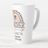 🎓 Leraar cadeau-ideeën: waarschijnlijk aangepaste Latte Mok (Rechterhoek)