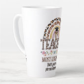 🎓 Leraar cadeau-ideeën: waarschijnlijk aangepaste Latte Mok (Linkerhoek)