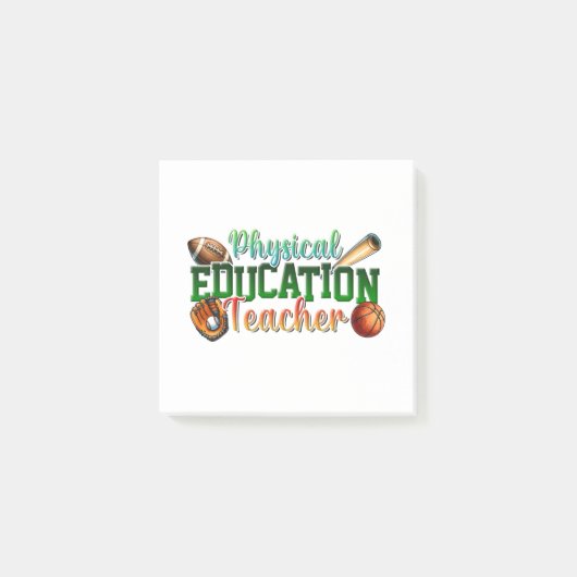 Leraar Cadeau | Lichaamsonderwijzer Post-it® Notes (Voorkant)