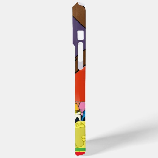 leraar Case-Mate iPhone case (Achterkant / Links)