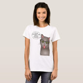 Leraar Cat Funny shirt (Voorkant volledig)