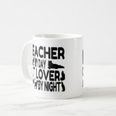 Leraar Cat Lover Koffiemok (Voorkant links)
