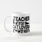 Leraar Cat Lover Koffiemok (Links)