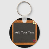 Leraar Chalkboard Sleutelhanger (Voorkant)