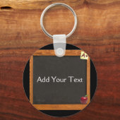 Leraar Chalkboard Sleutelhanger (Voorkant)