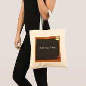 Leraar Chalkboard Tote Bag (Voorkant (product))