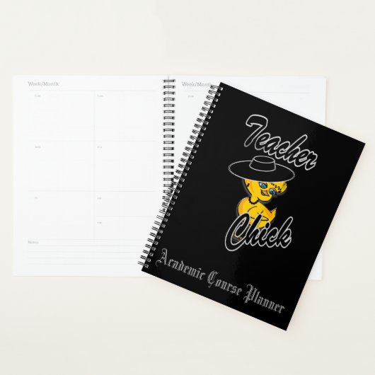 Leraar Chick #4 Academic CourPlanner Planner (Display)