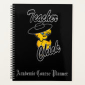 Leraar Chick #4 Academic CourPlanner Planner (Voorkant)