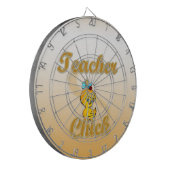 Leraar Chick Dartbord (Voorkant Links)