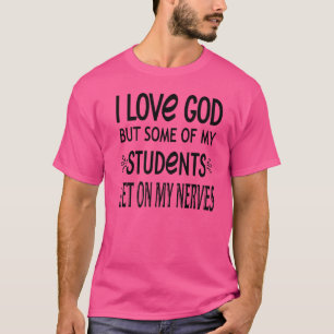 Leraar Christelijke Religieuze Klasse Professor Qu T-shirt