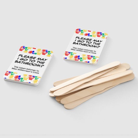 Leraar Classroom Management BADKAMER PASS AANVRAAG Handwaaier (Niet-gemonteerd)