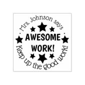 Leraar Classroom Spelling ster huiswerk Rubberstempel (Afrduk)