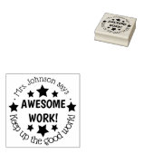 Leraar Classroom Spelling ster huiswerk Rubberstempel (Gestempeld)