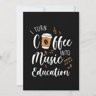 Leraar Coffee in muziekonderwijs Kaart