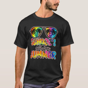 leraar cool laatste dag van school scholen uit voo t-shirt