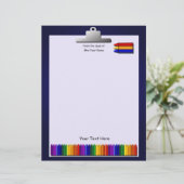 Leraar Crayons Letterhead Stationery (Staand voorkant)