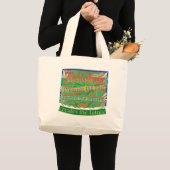 Leraar creëer de toekomst / Leerlingenwaardering Grote Tote Bag (Voorkant (product))
