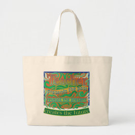 Leraar creëer de toekomst / Leerlingenwaardering Grote Tote Bag