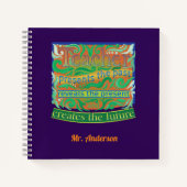 Leraar creëer de toekomst / Leerlingenwaardering Notitieboek (Voorkant)