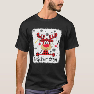 Leraar Cute Red Pset Reindeer Snow Lover Ch T-shirt