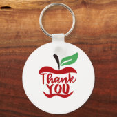 Leraar Dank je appelwoord sleutelhanger (Voorkant)