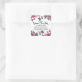 Leraar Dank je appreciatie cadeau Vierkante Sticker (Tas)