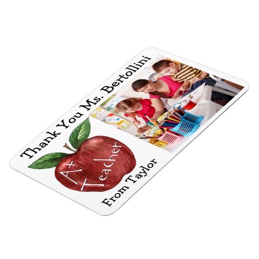 Leraar dank je magneet (Linkerzijde)