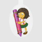 Leraar Dank je Ornament (voorkant)