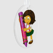 Leraar Dank je Ornament (voorkant)