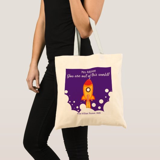 Leraar Dank je persoonlijke waardering Tote Bag (Voorkant (product))