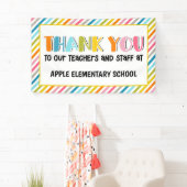 Leraar dank u banner (Insitu)