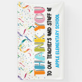 Leraar dank u banner (Verticaal)