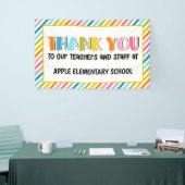 Leraar dank u banner (Beurs)