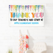 Leraar dank u banner (Insitu)