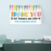 Leraar dank u banner (Beurs)