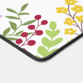 Leraar dank u moderne bloemen gepersonaliseerd bureaumat (Hoek)