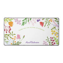 Leraar dank u moderne bloemen gepersonaliseerd