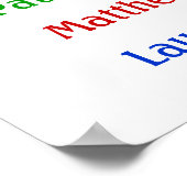 Leraar Dank u Poster - SRF (Hoek)