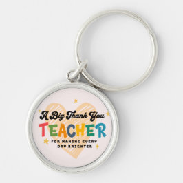 Leraar Dank U Sleutelhanger - Cadeau voor Opvoeder