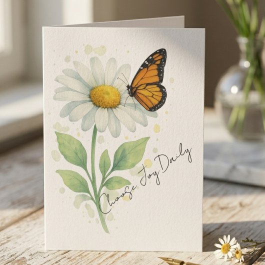 Leraar Dankjewel Monarchvlinder Botanisch Bedankkaart
