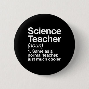leraar definitie plezier terug naar school eerste  ronde button 5,7 cm