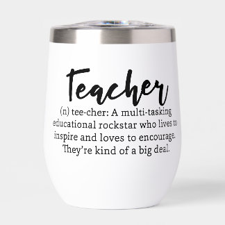 Leraar Definitie Wijn Tumbler