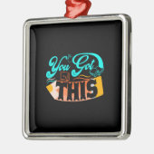 Leraar die je hebt metalen ornament (Links)