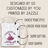 Leraar Door Dag Heks Door Nacht Custom Halloween T-shirt